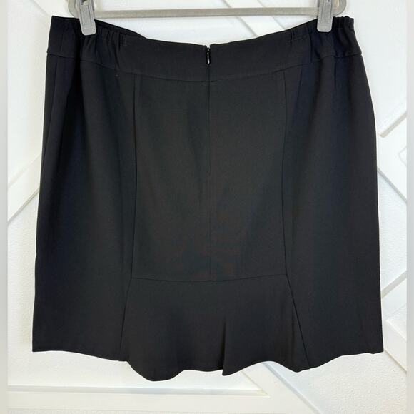 NWT Talbots Easy Travel Pencil Skirt Black 18W Petite - Picture 5 of 11